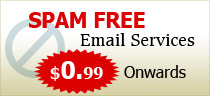 Spam free email services